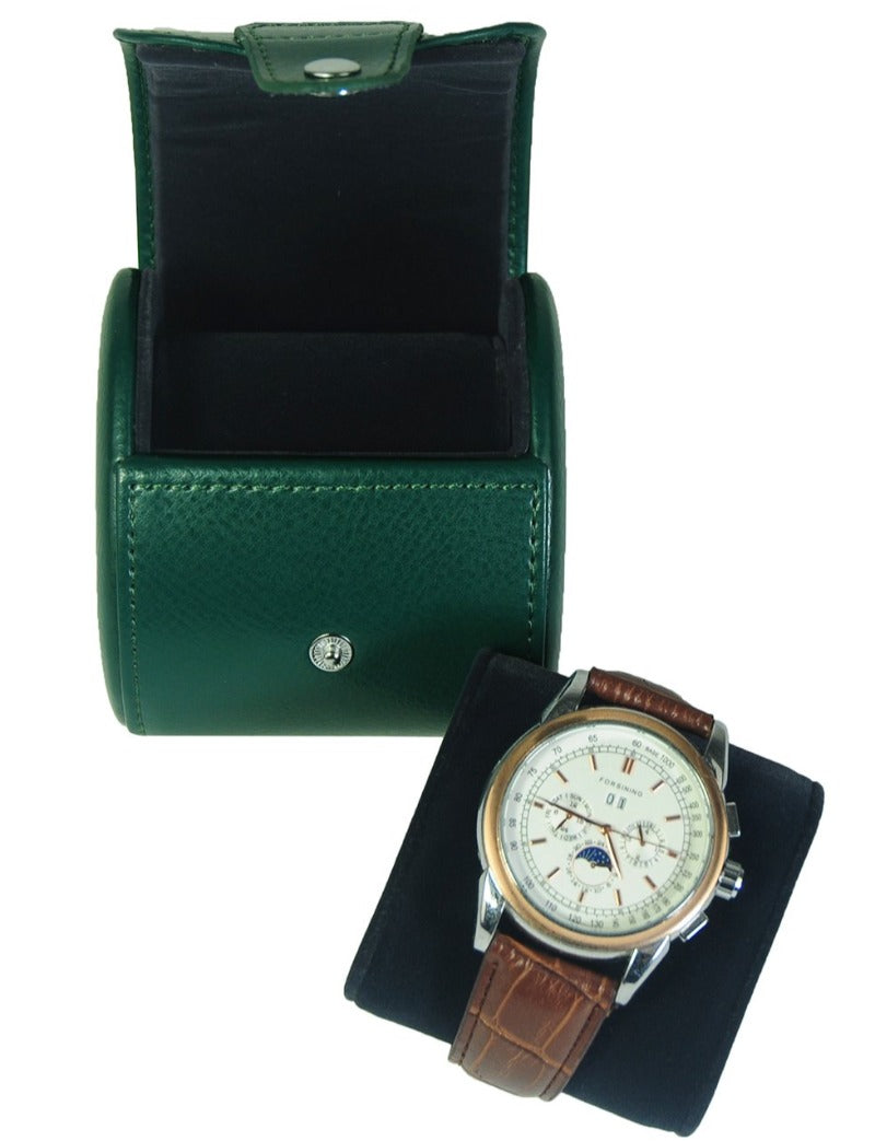 ROOSEVELT Watch travel case Green pillow view